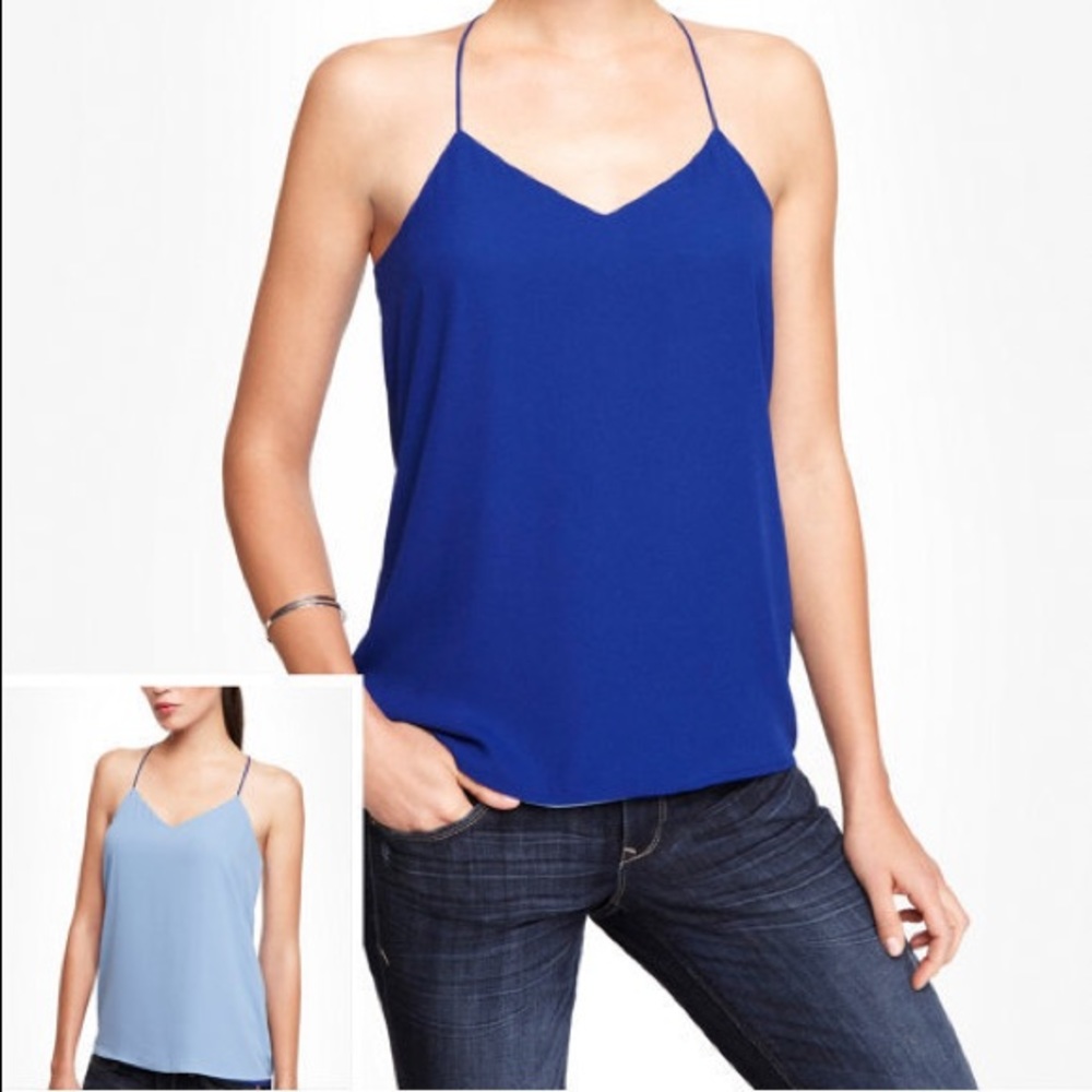 Express Reversible Tank with tags